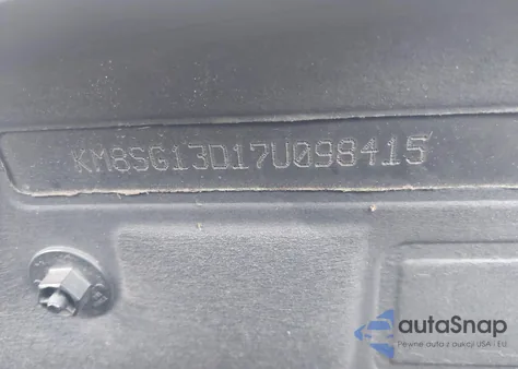 2007 Hyundai Santa Fe Gls z USA, uszkodzony, nr VIN KM8SG13D17U098415